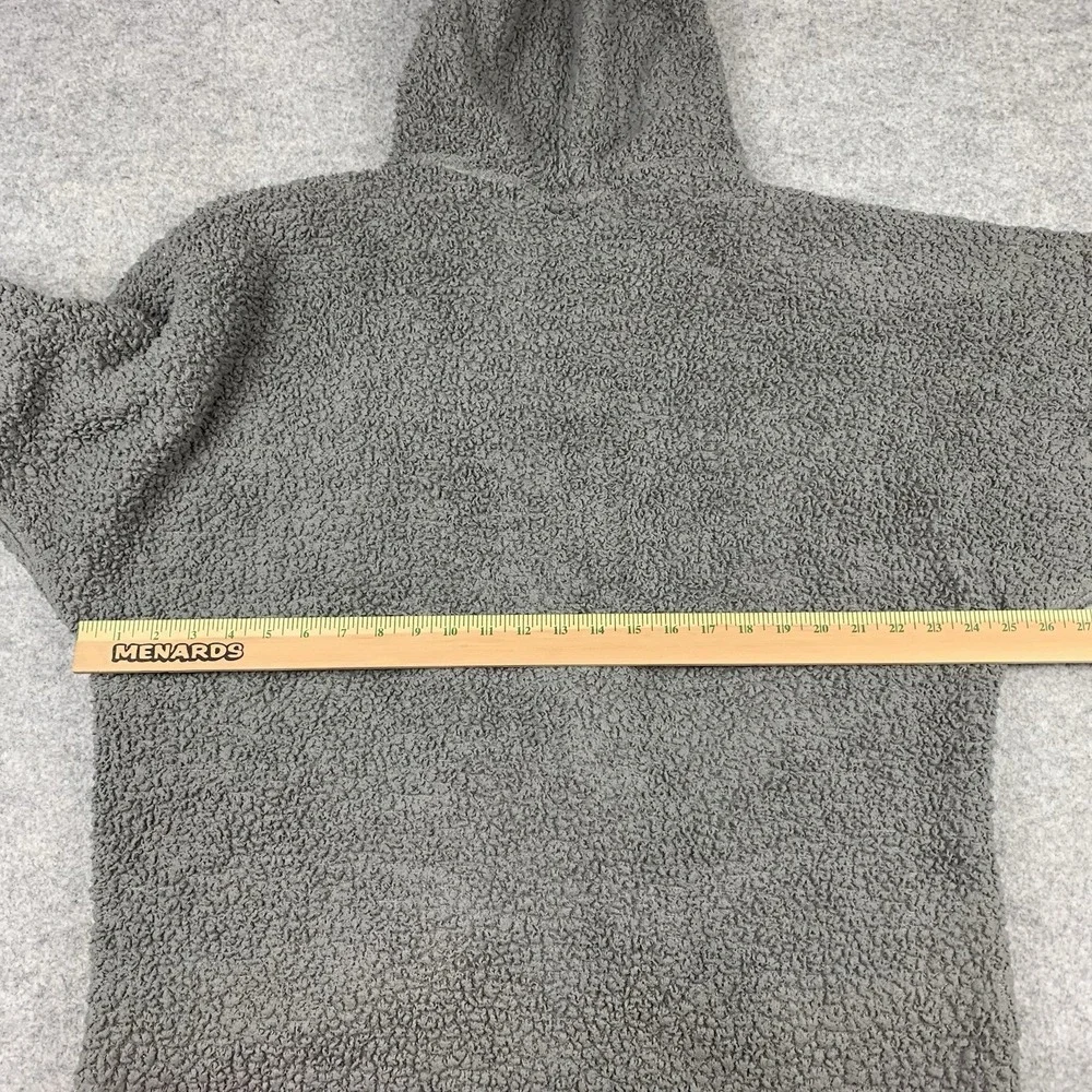 NORDIC BEACH  Hooded Body Wrap Cardigan Koala Gray Size One Size
